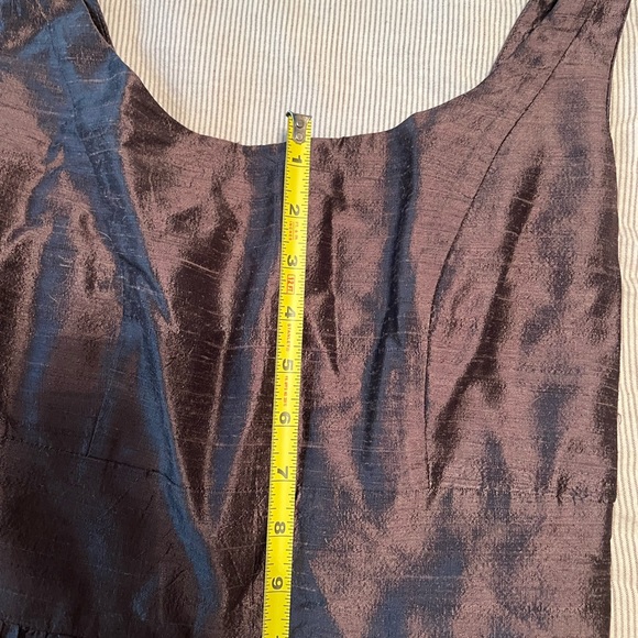 Vintage Raw Silk Anthropologie Lula Kate Dress - Picture 11 of 15